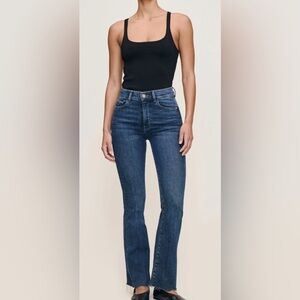 DL1961 Bridget High Rise Instasculpt Boot Cut Jeans in Seacliff Size 25